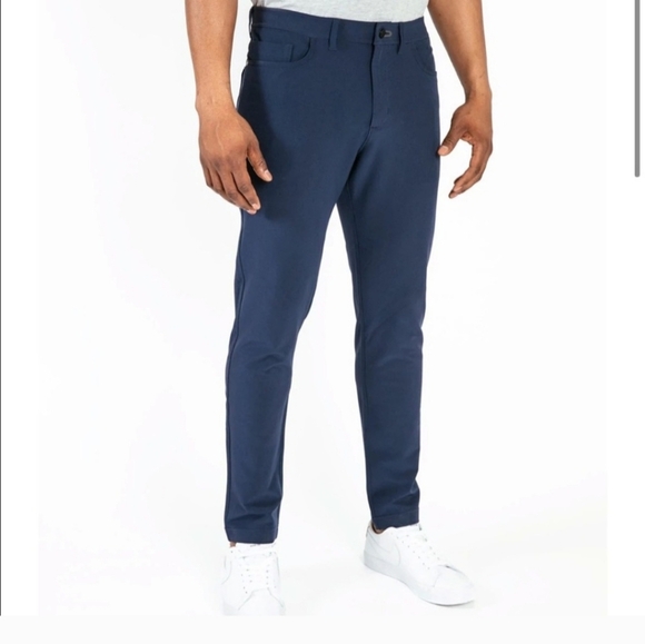 Public Rec Workday Navy Blue Golf Athletic Pants 36 X 32 - Picture 3 of 12